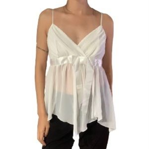 Vintage white chemise